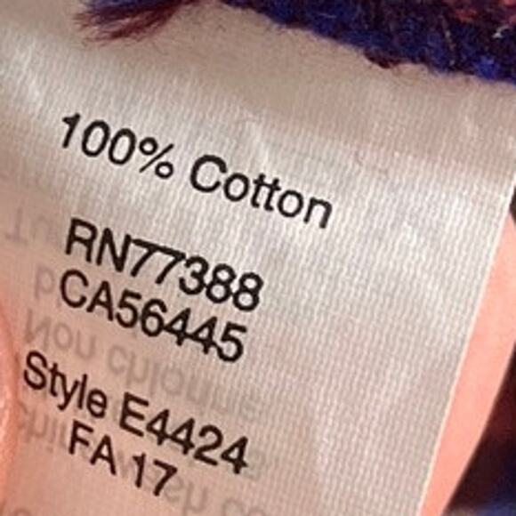 J Crew Womens Shirt Blue Multicolor Plaid Collared 1/2 Zip Long Sleeve Medium - Picture 7 of 12